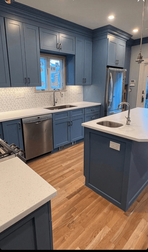 Custom kitchen remodel by Utopia Renovations